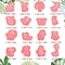 16-Piece Animal Cookie Cutter Set – 3D Jungle & Safari Cookie Plunger Stamps, DIY Press Molds for Baby Shower, Birthday, Party Baking, Clay & Biscuit Crafts